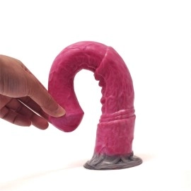 YOCY2012 29cm Vibrating Horse Dildo Silicone Long Penis with Suction Cup