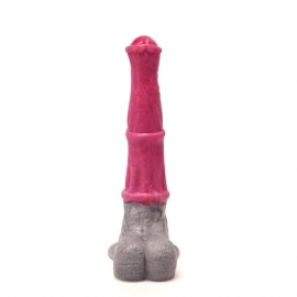YOCY2081 24cm Kentucky Vibrating Animal Penis Silicone Dildo with Remote Control