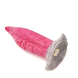 YOCY2094 21cm Silicone Magic Tongue Dildo Gory Raw Meat Color Penis Sex Toy for Women