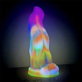 Glow in Dark Animal Dildo Luminous Penis Huge Monster Tongue Silicone Dildos Sex Toys