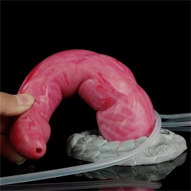YOCY 2074 Behimos Silicone Curved Vibrating Squirting Penis Water Spray Cock