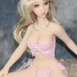 AX101 65cm A Cup Cute Full Body Small Sex Doll - 6YE Love Doll