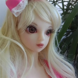 AX107 65cm Lowest Price Tiny Love Doll with Big Eyes - 6YE Sex Doll