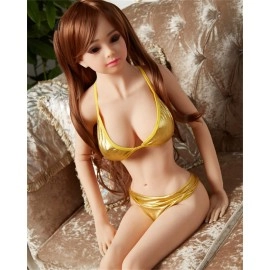 AX116 125cm Skinny Young Girl Little Sex Doll TPE - 6YE Love Doll