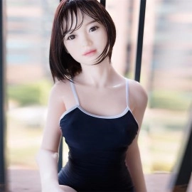 AX125 150cm 4ft9 Cute Small Chest Young Little TPE Sex Doll - 6YE Love Dolls