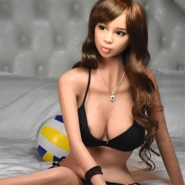 AX147 160cm 5ft3 Cute Tan Skin Natural Girl Sex Doll - 6YE Dolls