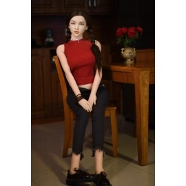 AXST506 165cm 5ft4 Silicone Head Chinese Skinny Sex Doll - 6YE Doll
