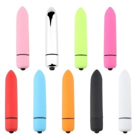 Multi-Color Mini 10 Speeds Bullet Vibrator Sex Toys for Female Vagina Massager