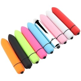 Multi-Color Mini 10 Speeds Bullet Vibrator Sex Toys for Female Vagina Massager